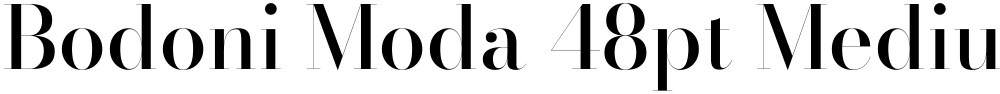Bodoni Moda 48pt Medium