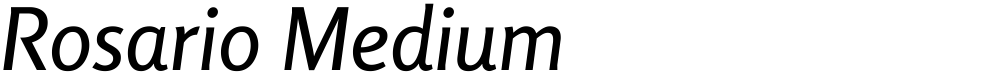 Rosario Medium