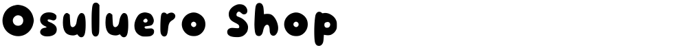Osuluero Shop