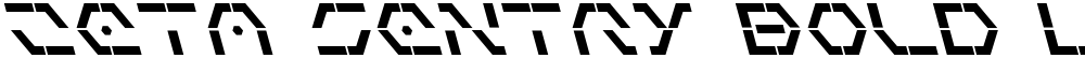 Zeta Sentry Bold Leftalic