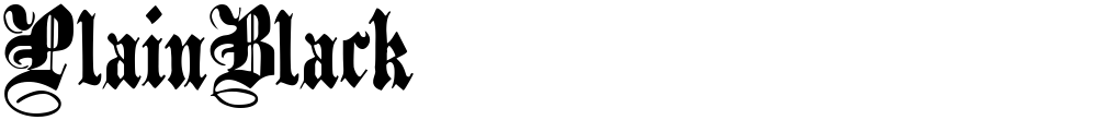 PlainBlack