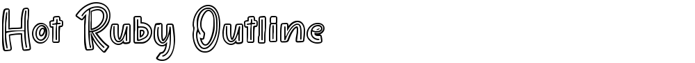 Hot Ruby Outline