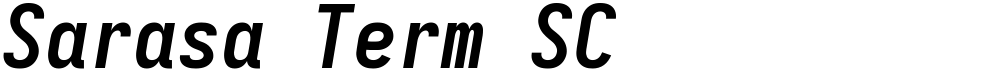 Sarasa Term SC