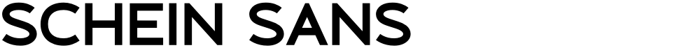Schein Sans