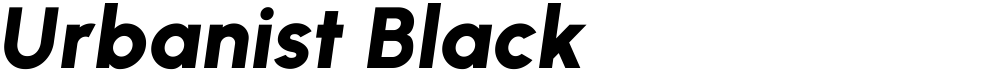 Urbanist Black