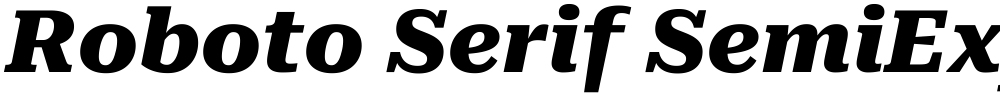 Roboto Serif SemiExpanded ExtraBold