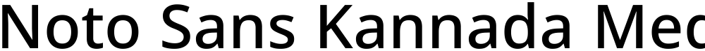 Noto Sans Kannada Medium