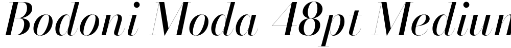 Bodoni Moda 48pt Medium