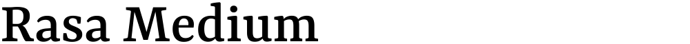 Rasa Medium