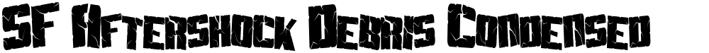 SF Aftershock Debris Condensed