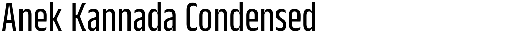 Anek Kannada Condensed