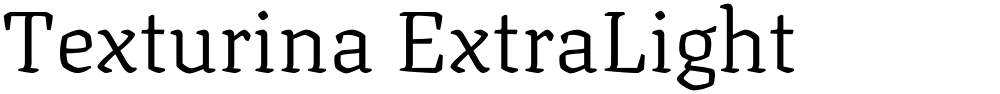 Texturina ExtraLight