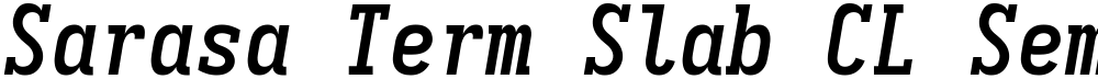 Sarasa Term Slab CL Semibold