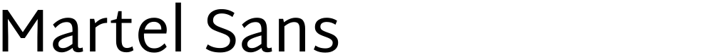 Martel Sans