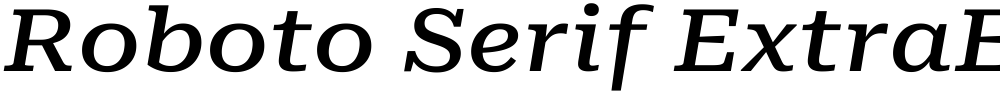 Roboto Serif ExtraExpanded Medium