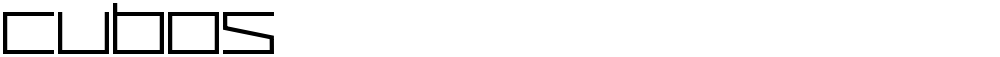 Cubos