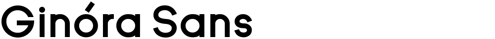 Ginóra Sans