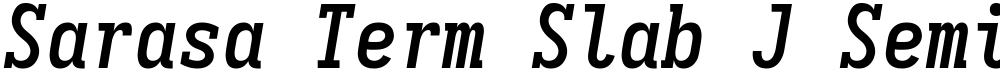 Sarasa Term Slab J Semibold