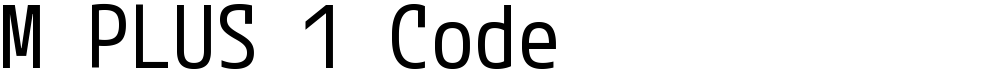 M PLUS 1 Code