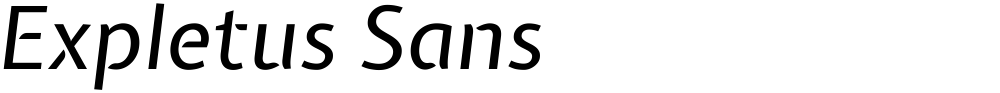Expletus Sans