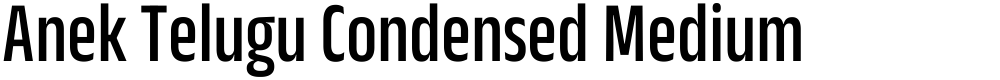 Anek Telugu Condensed Medium