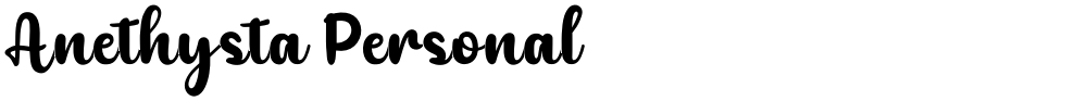 Anethysta Personal