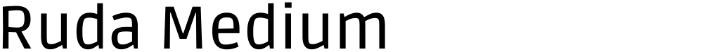 Ruda Medium