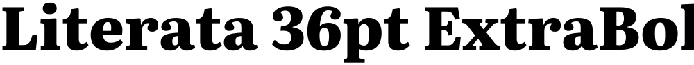 Literata 36pt ExtraBold