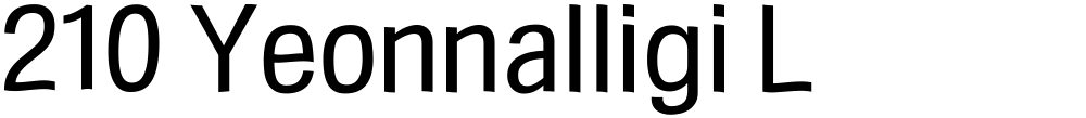 210 Yeonnalligi L