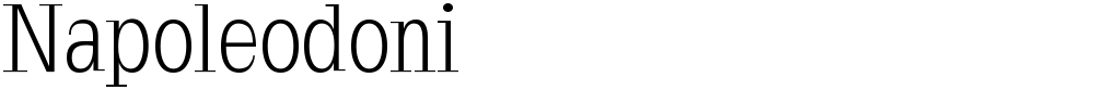 Napoleodoni