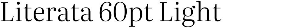 Literata 60pt Light