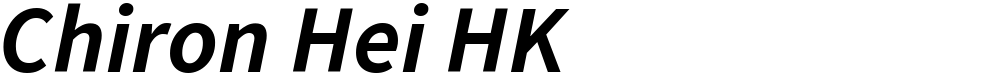 Chiron Hei HK