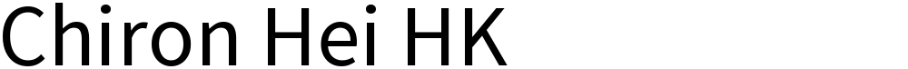 Chiron Hei HK