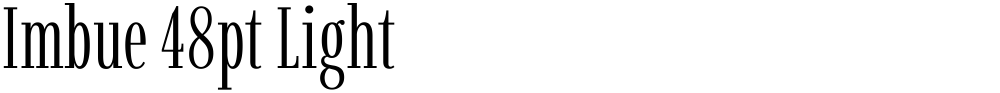 Imbue 48pt Light