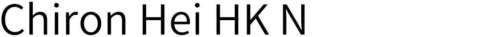 Chiron Hei HK N