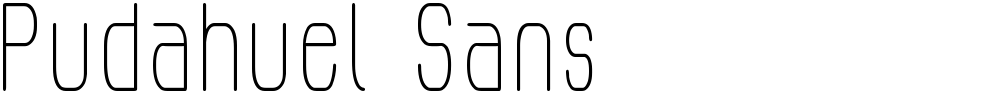 Pudahuel Sans