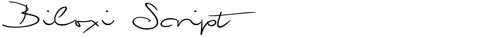 Biloxi Script