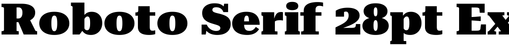 Roboto Serif 28pt Expanded Black