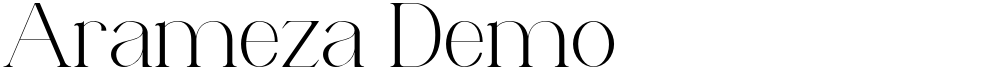 Arameza Demo