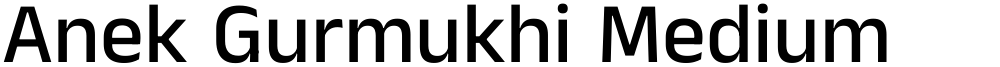 Anek Gurmukhi Medium