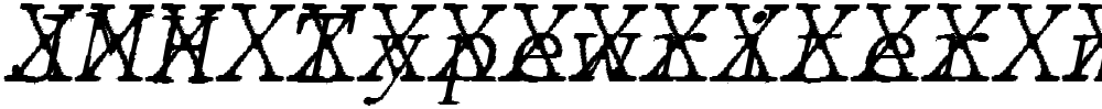 JMH Typewriter mono Fine Cross