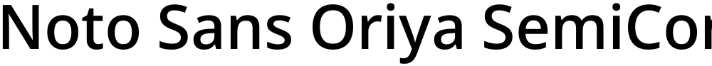 Noto Sans Oriya SemiCondensed Medium