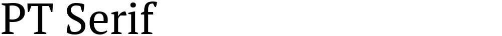 PT Serif