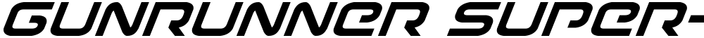 Gunrunner Super-Italic