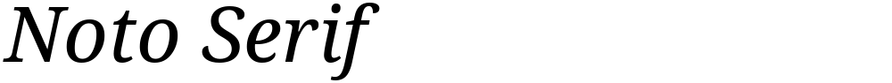 Noto Serif