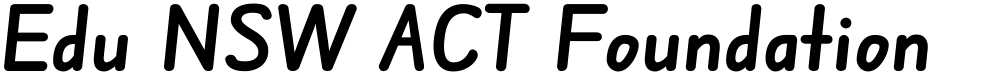 Edu NSW ACT Foundation