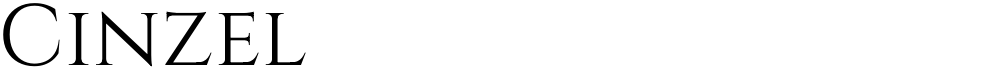 Cinzel