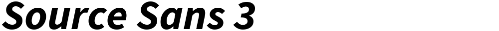 Source Sans 3