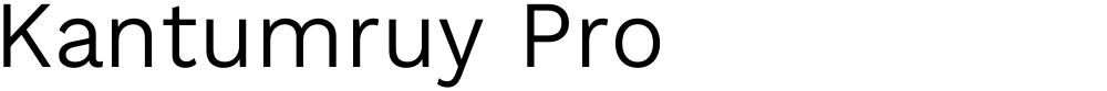 Kantumruy Pro