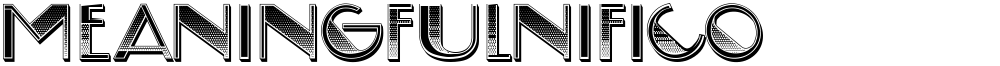 Meaningfulnifico